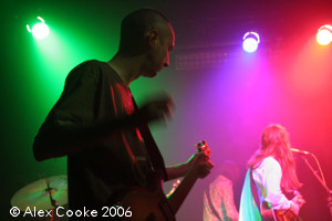 Static Rain playing at 21 South Street, Reading, in 2006