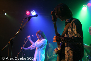 Static Rain playing at 21 South Street, Reading, in 2006